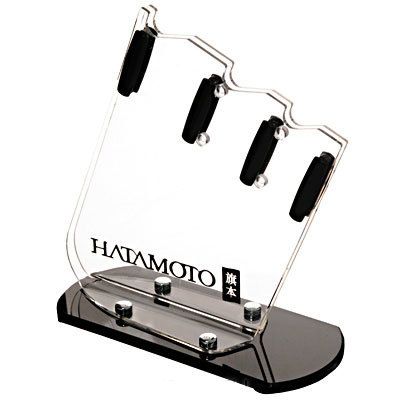 Подставка универсальная Hatamoto, FST-R-002, пластик, 3 ножа