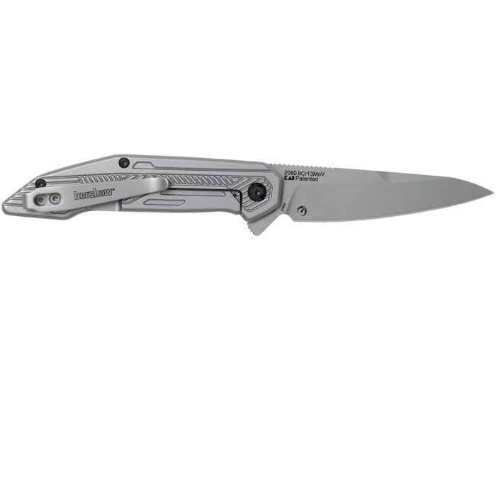 Полуавтоматический складной нож Kershaw Terran, сталь 8Cr13MoV, рукоять нержавеющая сталь