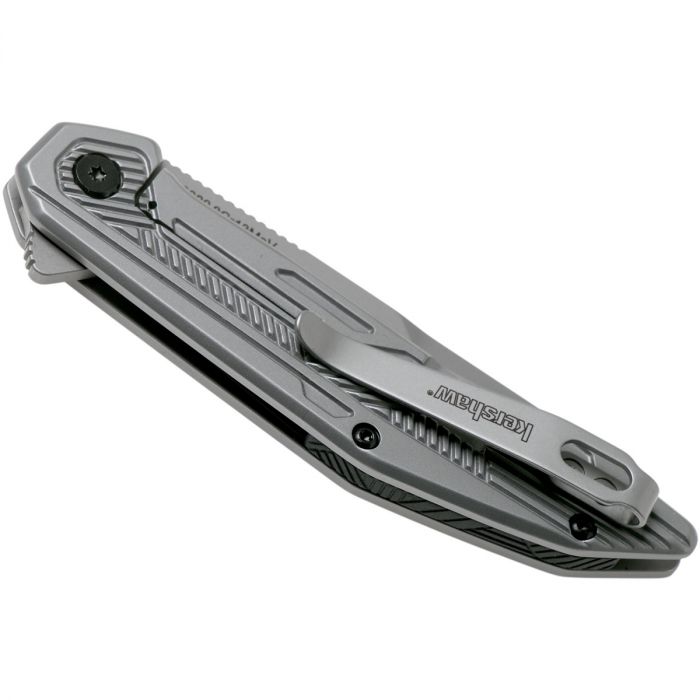 Полуавтоматический складной нож Kershaw Terran, сталь 8Cr13MoV, рукоять нержавеющая сталь