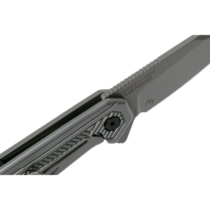 Полуавтоматический складной нож Kershaw Terran, сталь 8Cr13MoV, рукоять нержавеющая сталь