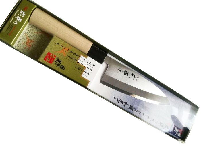 Нож Кухонный Деба, Narihira, Tojiro, FC-71, сталь 420J2, дуб, в картонной коробке